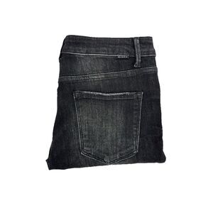 Risen Jeans Victoria High Rise Crossover Relaxed Skinny Black Women's Size 11/30